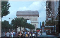 l'Arc de Triomphe