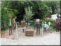 Sculptures at Aiguille
