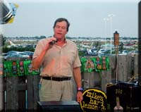Ed at Karaoke